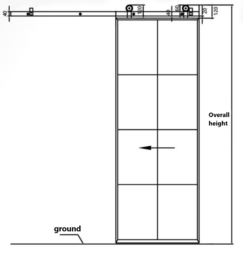 Chinese manufacturer of indoor suspended rail doors 3.jpg